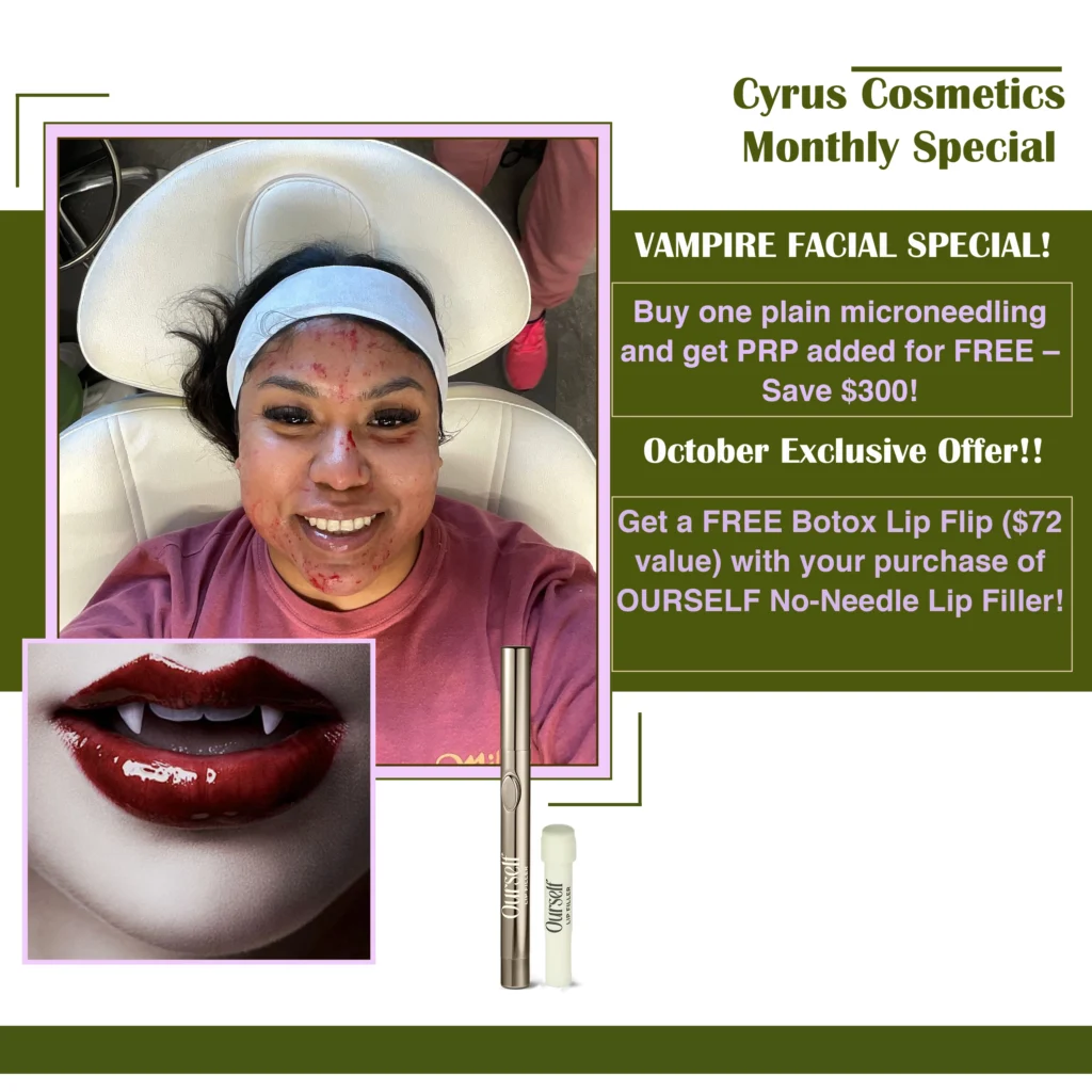 Vampire Facial and Free Lip-Filler