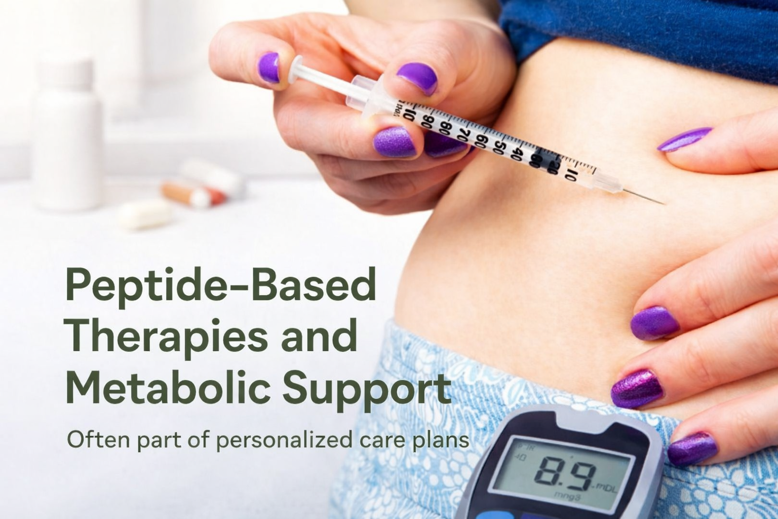 peptide therapy tirzepatide injection support metabolic wellness
