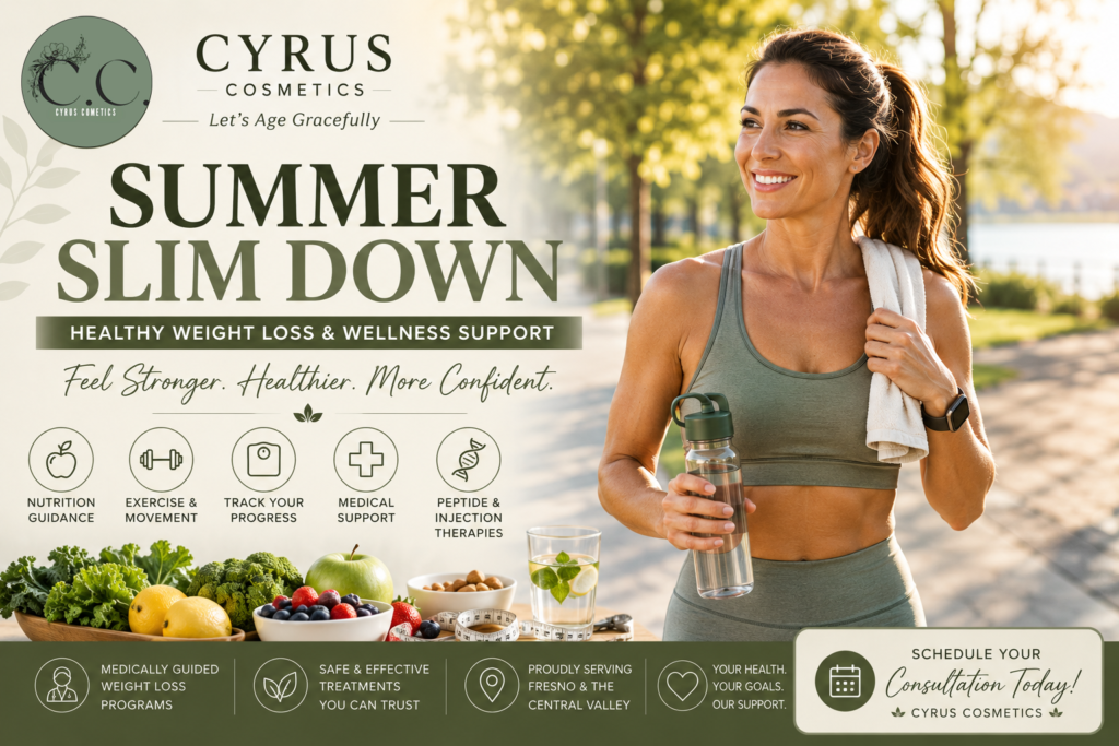 Summer Slim Down weight loss program in Fresno CA for healthy sustainable results