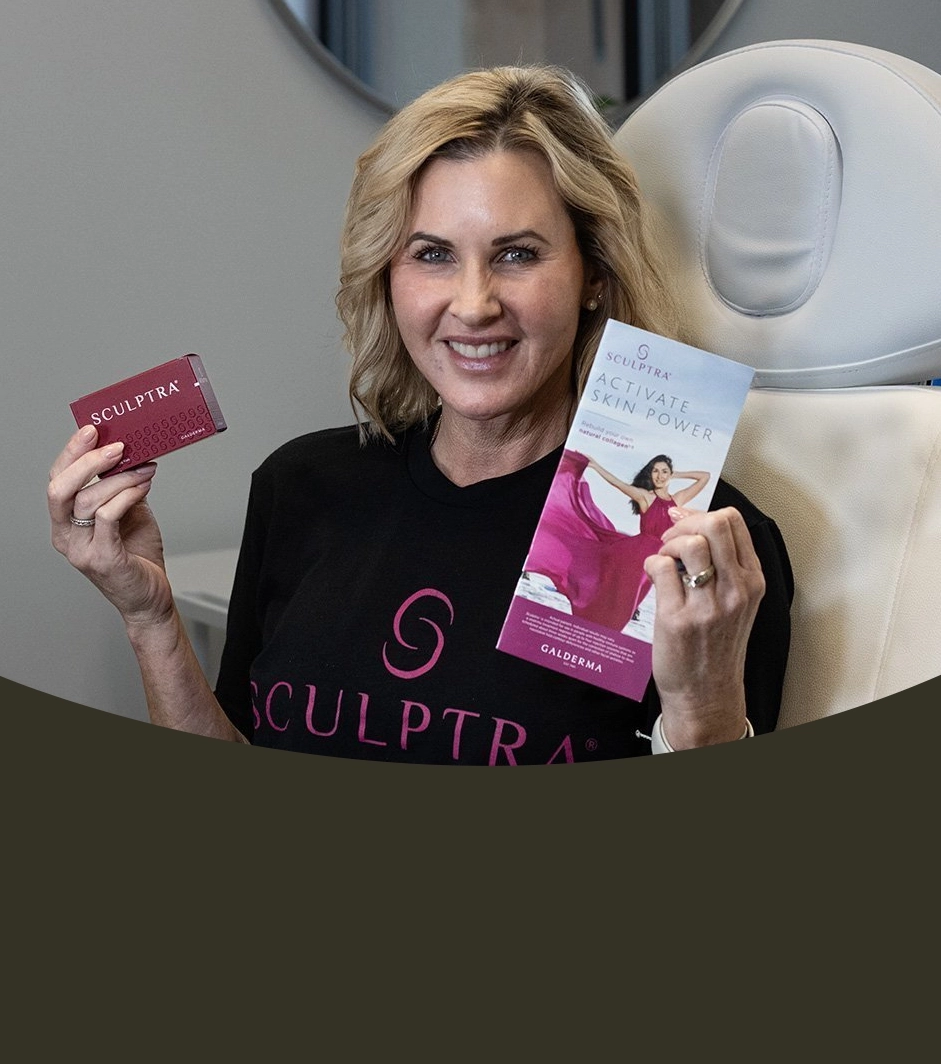Sculptra collagen biostimulator treatment at Cyrus Cosmetics in Fresno